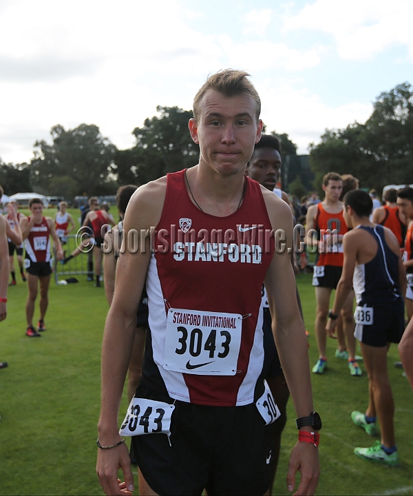 2014StanfordCollMen-298.JPG - College race at the 2014 Stanford Cross Country Invitational, September 27, Stanford Golf Course, Stanford, California.